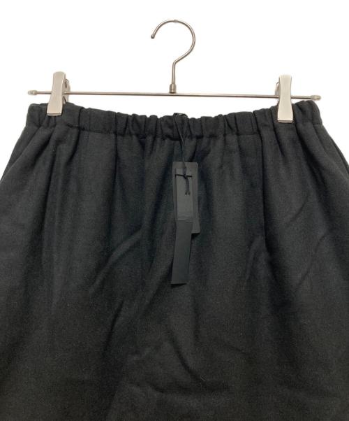 mizuiro-ind（ミズイロインド）mizuiro-ind (ミズイロインド) 25AW ウール混ワイドパンツ ブラック サイズ:FREE 未使用品の古着・服飾アイテム