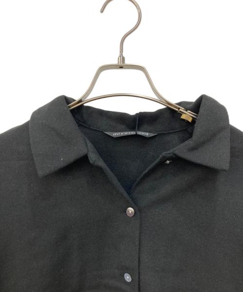 mizuiro-ind（ミズイロインド）mizuiro-ind (ミズイロインド) 25AW ウール混シャツ ブラック サイズ:FREE 未使用品の古着・服飾アイテム