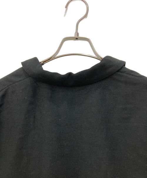 mizuiro-ind（ミズイロインド）mizuiro-ind (ミズイロインド) 25AW ウール混シャツ ブラック サイズ:FREE 未使用品の古着・服飾アイテム