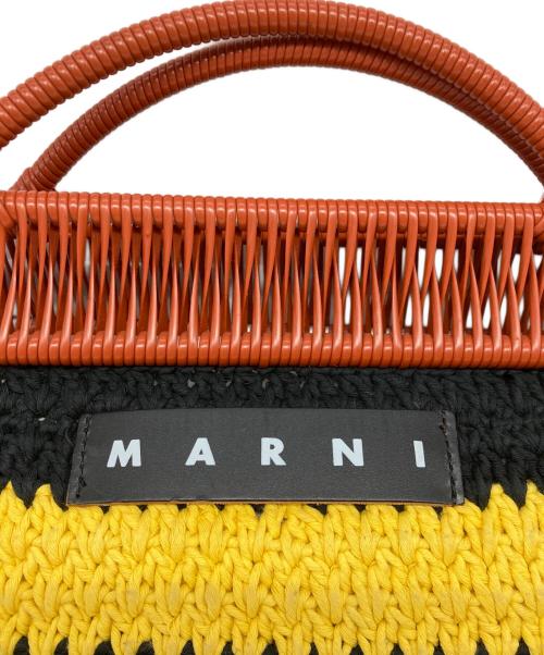 MARNI（マルニ）MARNI (マルニ) ハンドバッグ カラフルボーダー/マルニマーケットの古着・服飾アイテム