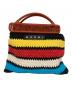 MARNI（マルニ）の古着「ハンドバッグ カラフルボーダー/マルニマーケット」
