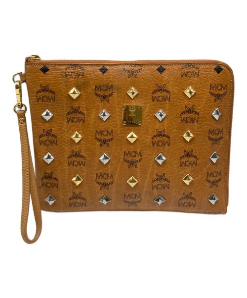 MCM（エムシーエム）MCM (エムシーエム) スタッズクラッチバッグの古着・服飾アイテム