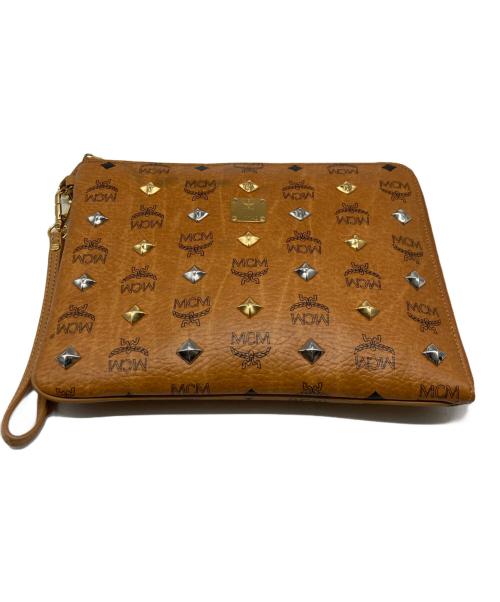 MCM（エムシーエム）MCM (エムシーエム) スタッズクラッチバッグの古着・服飾アイテム