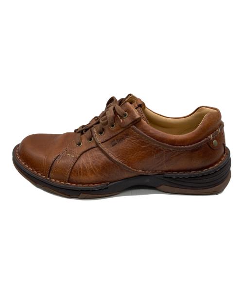 CLARKS（クラークス）CLARKS (クラークス) レザーシューズ ブラウン サイズ:7の古着・服飾アイテム