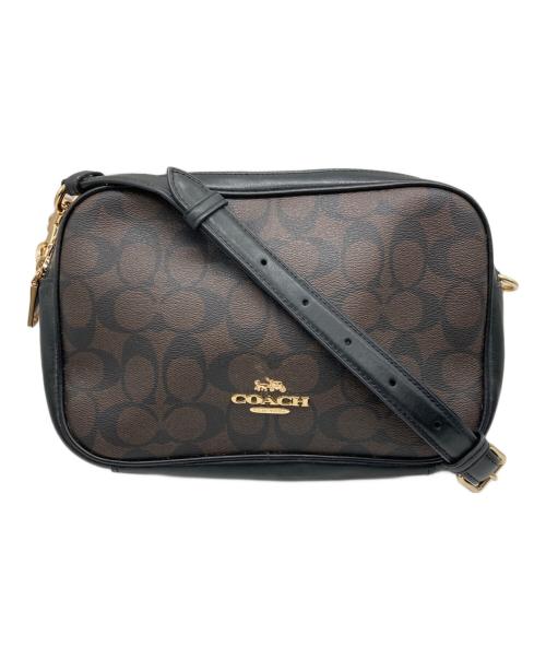 COACH（コーチ）COACH (コーチ) ショルダーバッグ ブラウン×ブラックの古着・服飾アイテム