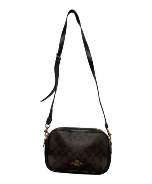 COACH（コーチ）COACH (コーチ) ショルダーバッグ ブラウン×ブラックの古着・服飾アイテム