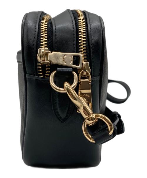 COACH（コーチ）COACH (コーチ) ショルダーバッグ ブラウン×ブラックの古着・服飾アイテム