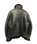 Schott (ショット) B-3フライトムートンジャケット ブラック サイズ:38：40000円