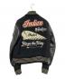 whitesville (ホワイツビル) INDIAN MOTORCYCLE (インディアンモーターサイクル) アワードジャケット ブラック サイズ:38：35000円