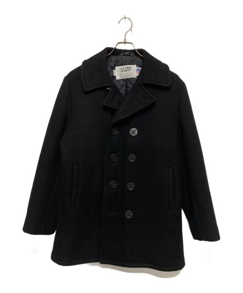 Schott（ショット）Schott (ショット) U.S. 740N Pコート ブラック サイズ:SIZE 36の古着・服飾アイテム
