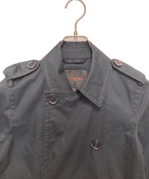 COACH（コーチ）COACH (コーチ) トレンチコート ブラック サイズ:Sの古着・服飾アイテム