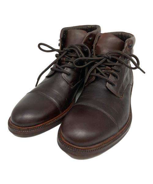 JOHNSTON&MURPHY（ジョンストン＆マーフィー）JOHNSTON&MURPHY (ジョンストン＆マーフィー) ワークブーツ ブラウン サイズ:SIZE 9 1/2 H16の古着・服飾アイテム