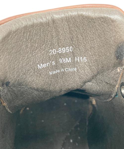 JOHNSTON&MURPHY（ジョンストン＆マーフィー）JOHNSTON&MURPHY (ジョンストン＆マーフィー) ワークブーツ ブラウン サイズ:SIZE 9 1/2 H16の古着・服飾アイテム