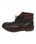 JOHNSTON&MURPHY (ジョンストン＆マーフィー) ワークブーツ ブラウン サイズ:SIZE 9 1/2 H16：20000円