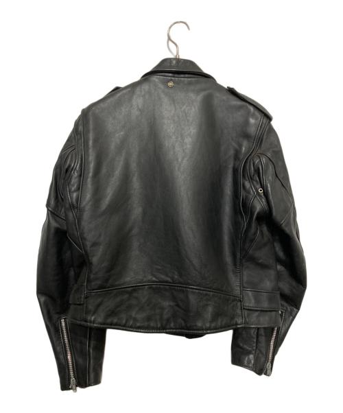 Schott（ショット）Schott (ショット) ダブルライダースジャケット ブラック サイズ:42の古着・服飾アイテム