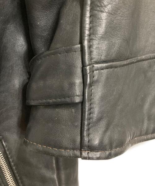 Schott（ショット）Schott (ショット) ダブルライダースジャケット ブラック サイズ:42の古着・服飾アイテム