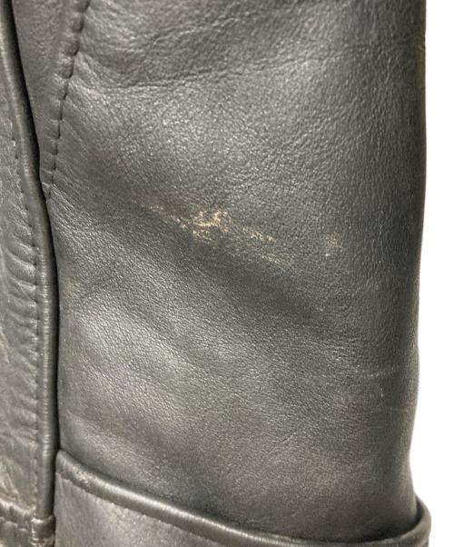 Schott（ショット）Schott (ショット) ダブルライダースジャケット ブラック サイズ:42の古着・服飾アイテム