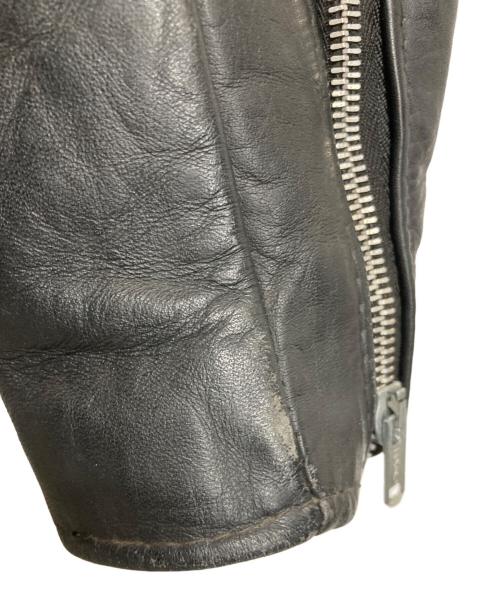 Schott（ショット）Schott (ショット) ダブルライダースジャケット ブラック サイズ:42の古着・服飾アイテム