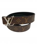 LOUIS VUITTONルイ ヴィトン）の古着「ベルト・LV イニシャル 40MM “モノグラム”」｜ブラウン
