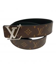 LOUIS VUITTON（ルイ ヴィトン）の古着「ベルト・LV イニシャル 40MM “モノグラム”」｜ブラウン
