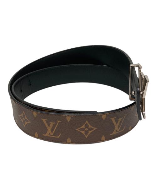 LOUIS VUITTON（ルイ ヴィトン）LOUIS VUITTON (ルイ ヴィトン) ベルト・LV イニシャル 40MM “モノグラム” ブラウン サイズ:SIZE 95/38の古着・服飾アイテム
