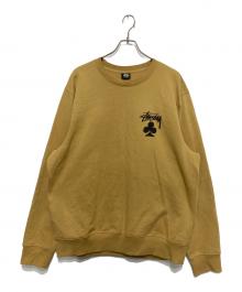stussy（ステューシー）の古着「Stussy Club Crew　ステューシー・クラブ・クルー」｜イエロー