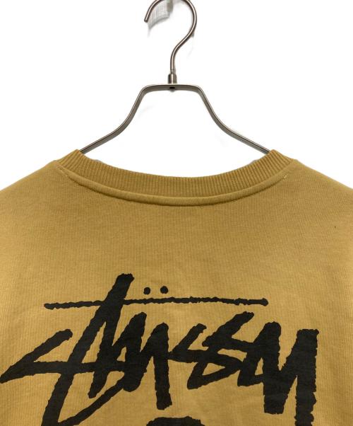 stussy（ステューシー）stussy (ステューシー) Stussy Club Crew　ステューシー・クラブ・クルー イエロー サイズ:SIZE XLの古着・服飾アイテム