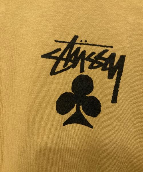 stussy（ステューシー）stussy (ステューシー) Stussy Club Crew　ステューシー・クラブ・クルー イエロー サイズ:SIZE XLの古着・服飾アイテム