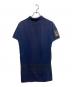 POLO RALPH LAUREN (ポロ・ラルフローレン) メタルボタンレザービックポニーポロシャツ ネイビー サイズ:M：6000円