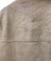 中古・古着 BURBERRY BLUE LABEL (バーバリー ブルー レーベル) ピッグスキン×ラビットファージャケット ベージュ サイズ:38：10000円