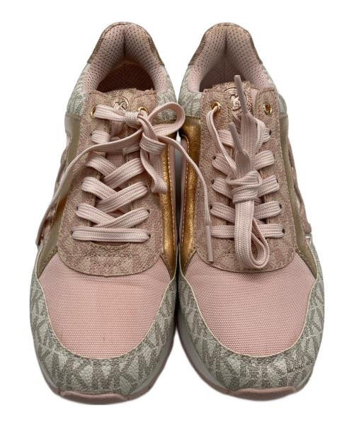 MICHAEL KORS（マイケルコース）MICHAEL KORS (マイケルコース) MADDY TRAINER ピンク サイズ:25㎝の古着・服飾アイテム