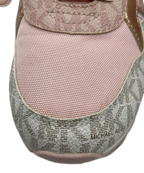 MICHAEL KORS（マイケルコース）MICHAEL KORS (マイケルコース) MADDY TRAINER ピンク サイズ:25㎝の古着・服飾アイテム