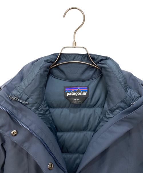Patagonia（パタゴニア）Patagonia (パタゴニア) トレス・スリーインワン・パーカ ネイビー サイズ:XSの古着・服飾アイテム