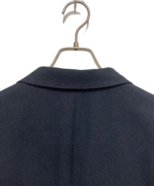 TAKEO KIKUCHI（タケオキクチ）TAKEO KIKUCHI (タケオキクチ) メランジ シャークスキン ストレッチジャケット ネイビー サイズ:SIZE 1の古着・服飾アイテム