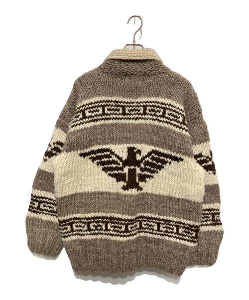 CANADIAN SWEATER（カナディアンセーター）CANADIAN SWEATER (カナディアンセーター) ジップカーディガン ベージュ サイズ:不明の古着・服飾アイテム