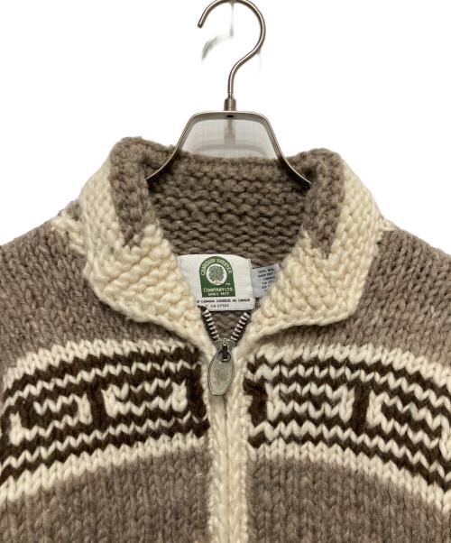 CANADIAN SWEATER（カナディアンセーター）CANADIAN SWEATER (カナディアンセーター) ジップカーディガン ベージュ サイズ:不明の古着・服飾アイテム