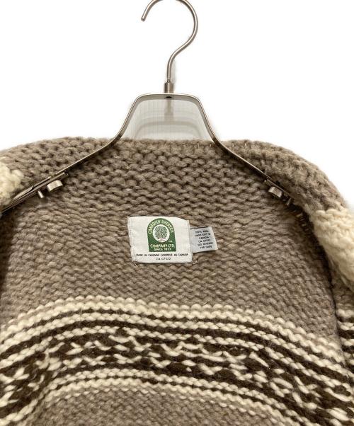 CANADIAN SWEATER（カナディアンセーター）CANADIAN SWEATER (カナディアンセーター) ジップカーディガン ベージュ サイズ:不明の古着・服飾アイテム