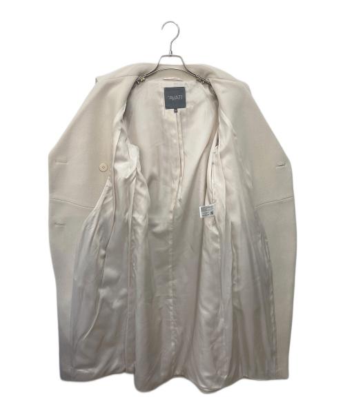 IN AVATI（インアバティ）IN AVATI (インアバティ) ウールコート ベージュ サイズ:Sの古着・服飾アイテム