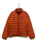 Patagoniaパタゴニア）の古着「DOWN SWEATER JACKET」｜オレンジ