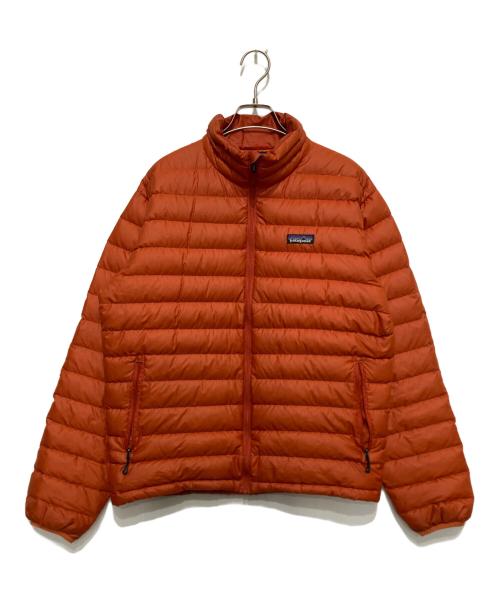 Patagonia（パタゴニア）Patagonia (パタゴニア) DOWN SWEATER JACKET オレンジ サイズ:Sの古着・服飾アイテム