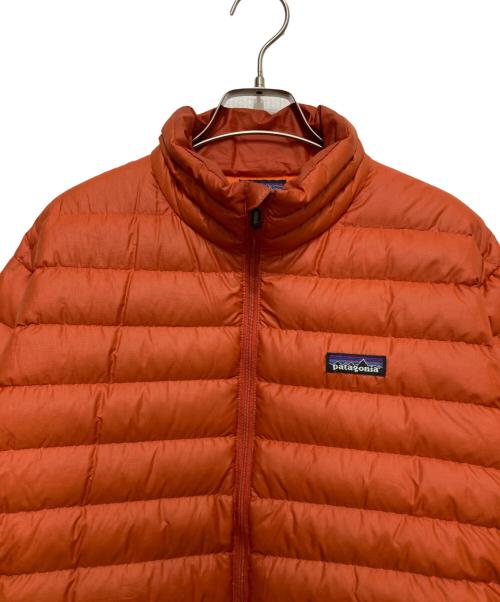 Patagonia（パタゴニア）Patagonia (パタゴニア) DOWN SWEATER JACKET オレンジ サイズ:Sの古着・服飾アイテム