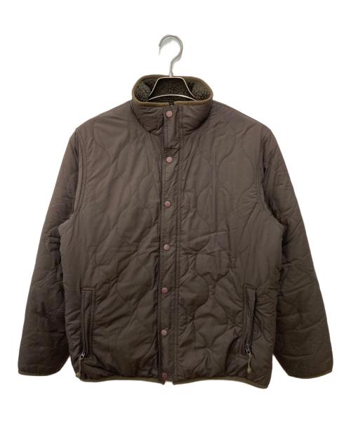 stussy（ステューシー）stussy (ステューシー) 00’s リバーシブルキルティングジャケット ブラウン サイズ:Mの古着・服飾アイテム