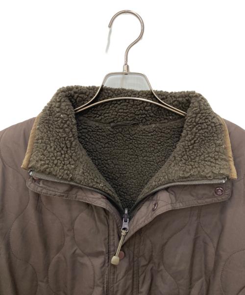 stussy（ステューシー）stussy (ステューシー) 00’s リバーシブルキルティングジャケット ブラウン サイズ:Mの古着・服飾アイテム