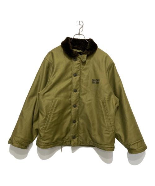 WACKO MARIA（ワコマリア）WACKO MARIA (ワコマリア) TYPE N-1DECK JACKET カーキ サイズ:Mの古着・服飾アイテム