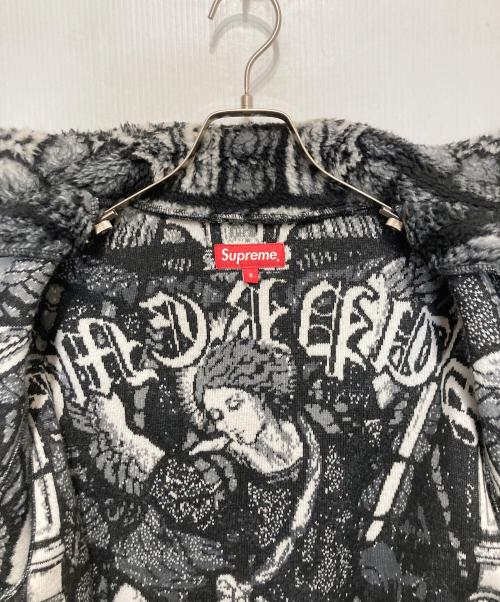 SUPREME（シュプリーム）Supreme (シュプリーム) SAINT MICHAEL FLEECE JACKET　セント マイケル フリース ジャケット ブラック サイズ:Sの古着・服飾アイテム
