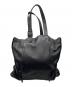 中古・古着 Yohji Yamamoto pour homme (ヨウジヤマモト プールオム) ジップテデティールハラコトートバッグ：35000円
