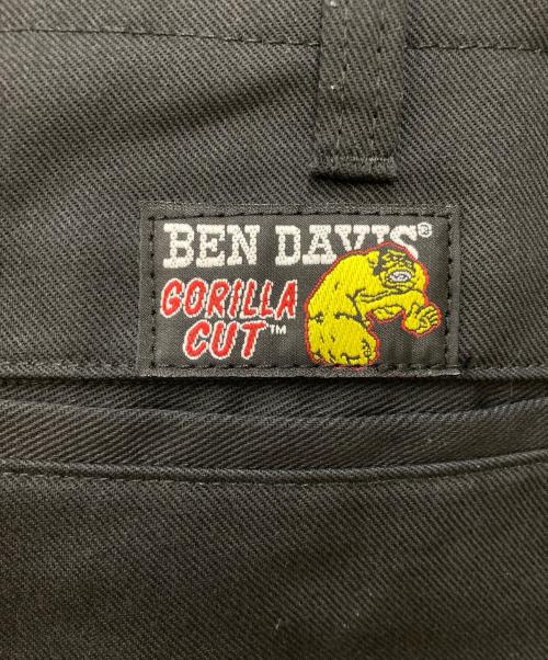 BEN DAVIS（ベンデイビス）BEN DAVIS (ベンデイビス) GORILLA CUT PANTS ブラック サイズ:W36の古着・服飾アイテム