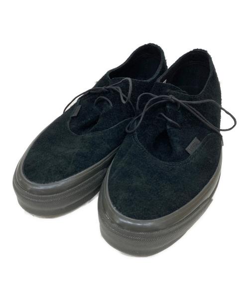 VANS（ヴァンズ）VANS (ヴァンズ) PREMIUM オーセンティック イーズ ヘアリースエード スニーカ- ブラック サイズ:28の古着・服飾アイテム