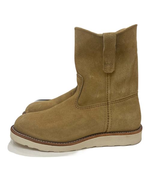 RED WING（レッドウィング）RED WING (レッドウィング) 9-inch Pecos ベージュ サイズ:9の古着・服飾アイテム