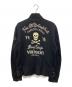 VANSON (バンソン) ジップアップライダーススウェット ブラック サイズ:XL：10000円